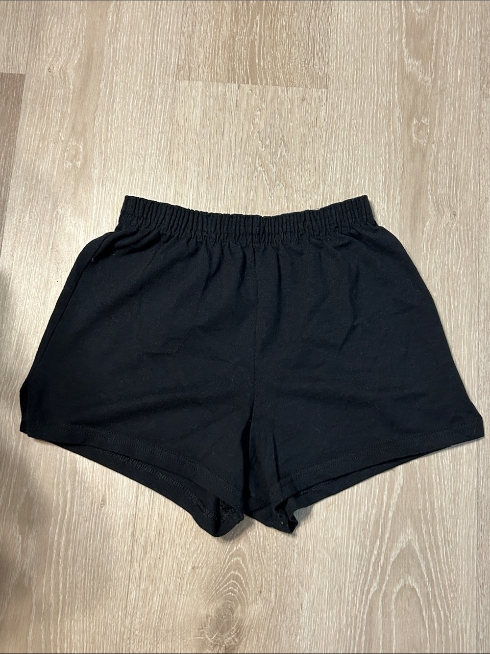 Soffe Black Elastic Waist Gym Shorts sz Small